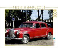 CALVENDO Puzzle Oldtimer Mercedes 180 in Havanna 1000 Teile Puzzle quer 1000 Pieces 64 x 48 cm from Henning Von Loewis of Menar