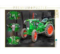 CALVENDO Puzzle Oldtimer Traktor Deutz 1000 Teile Puzzle quer 1000 Pieces 64 x 48 cm from Peter Roder