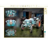 CALVENDO Puzzle Oldtimer Traktor Eicher 1000 Teile Puzzle quer 1000 Pieces 64 x 48 cm from Peter Roder