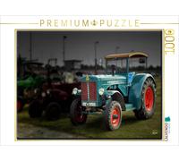 CALVENDO Puzzle Oldtimer Traktor Hanomag | 1000 Teile Lege-Größe 64x48cm Foto-Pu