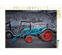 CALVENDO Puzzle Oldtimer Traktor Hanomag 1000 Teile Puzzle quer 1000 Pieces 64 x 48 cm from Peter Roder
