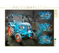 CALVENDO Puzzle Oldtimer Traktor Hanomag 1000 Teile Puzzle quer 1000 Pieces 64 x 48 cm from Peter Roder