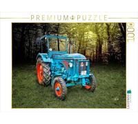 CALVENDO Puzzle Oldtimer Traktor Hanomag 1000 Teile Puzzle quer 1000 Pieces 64 x 48 cm from Peter Roder