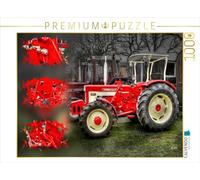 CALVENDO Puzzle Oldtimer Traktor McCormick 1000 Teile Puzzle quer 1000 Pieces 64 x 48 cm from Peter Roder