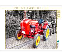 CALVENDO Puzzle Oldtimer Trecker Porsche Allgaier | 1000 Teile Lege-Größe 64x48c