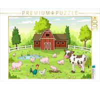 CALVENDO Puzzle On the farm | 1000 pieces, finished size 25.2 × 18.9 in (64 × 48