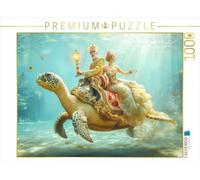 CALVENDO Puzzle Opulent Underwater Romance | 1000 pièces Taille de la Pose 64 x 48 cm Puzzle Photo pour des Heures heureuses