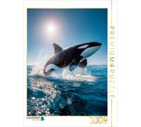 CALVENDO Puzzle Orca in the Wild | 1000 pieces, finished size 25.2 × 18.9 in (64