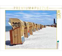 CALVENDO Puzzle Ostseestrand vor Laboe in der Kieler Förde | 1000 Teile Lege-Grö