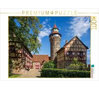 CALVENDO Puzzle Outer Courtyard with the Sinwell Tower and the Fountain House, N