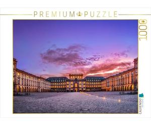 CALVENDO Puzzle Palais Baroque de Mannheim 1000 Pieces 64 x 48 cm from Alessandro Tortora