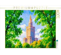 CALVENDO Puzzle Palais de la Culture encadré par des Arbres dans Le Parc | Taille de la Pose cm Puzzle Photo pour des Heures heureuses