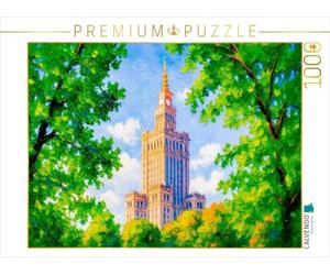 CALVENDO Puzzle Palais de la Culture encadré par des Arbres dans Le Parc | Taille de la Pose cm Puzzle Photo pour des Heures heureuses