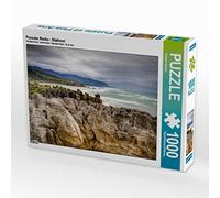 CALVENDO Puzzle Pancake Rocks - Südinsel 1000 Teile Puzzle quer 1000 Pieces 64 x 48 cm from TomKli
