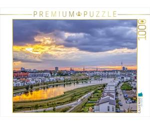 CALVENDO Puzzle Panorama du lac Phoenix de Dortmund 1000 Pieces 64 x 48 cm from Peter Roder