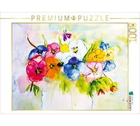 CALVENDO Puzzle Pansy 1000 Pieces 64 x 48 cm from Gudrun Rebel