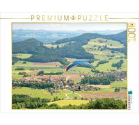 CALVENDO Puzzle Parapente sous Un Beau Soleil dans Le Rupertiwinkel. 1000 Pieces 64 x 48 cm from Verlag