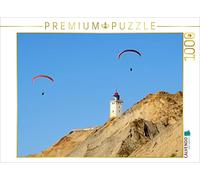 CALVENDO Puzzle Parapente à Rubjerg Knude Fyr 1000 Pieces 64 x 48 cm from Northlander
