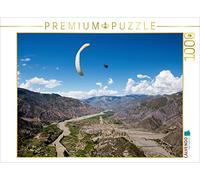 CALVENDO Puzzle Parapente Bolivie La Paz - Huajchilla 1000 Pieces 64 x 48 cm from Tobias Indermuehle