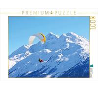 CALVENDO Puzzle Parapente Devant Le Mont Pourri. 1000 Pieces 64 x 48 cm from Verlag