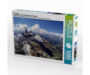 CALVENDO Puzzle Parapente - la Fascination du vol 1000 Pieces 64 x 48 cm from Moments in air