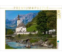 CALVENDO Puzzle Parr Church in Ramsau | 1000 pieces, finished size 25.2 × 18.9 i