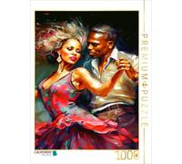 CALVENDO Puzzle Passionate dancers | 1000 pieces, finished size 25.2 × 18.9 in (