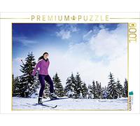 CALVENDO Puzzle Patineur dans la forêt de Thuringe 1000 Pieces 64 x 48 cm from Val Thoermer