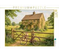 CALVENDO Puzzle Pause d'été à la Porte du Jardin | 1000 pièces de Taille de la Ponte 64 x 48 cm Puzzle Photo pour des Heures heureuses