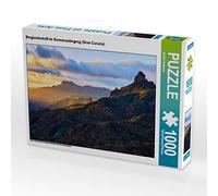 CALVENDO Puzzle Paysage de Montagne au Coucher du Soleil (Gran Canaria) 1000 Pieces 64 x 48 cm from Sandra Schänzer
