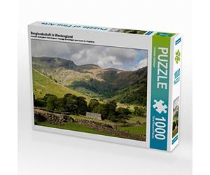 CALVENDO Puzzle Paysage de Montagne dans l'ouest de l'Angleterre 1000 Pieces 64 x 48 cm from Christian Hallweger