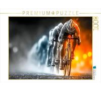 CALVENDO Puzzle pédalage - Toujours Plus Loin | 1000 pièces de Taille de la Pose 64 x 48 cm Puzzle Photo pour des Heures heureuses