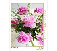 Puzzle CALVENDO Des pivoines dans un vase | 1000 pièces, format assemblé 64 × 48