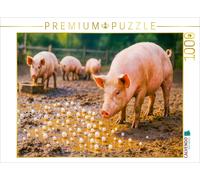 CALVENDO Puzzle Perlen vor die Säue werfen - Verschwendung deluxe | 1000 Teile L