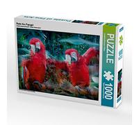 CALVENDO Puzzle Perroquet Ara Rouge 1000 Pieces 64 x 48 cm from Liselotte Brunner-Klaus