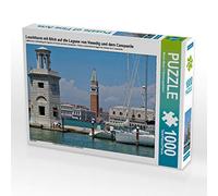 CALVENDO Puzzle Phare avec Vue sur la Lagune de Venise et Le Campanile 1000 Pieces 64 x 48 cm from Stimmungsbilder1