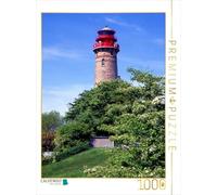 CALVENDO Puzzle Phare Cape Arkona, île de Rügen - 1000 pièces - Dimensions : 48 x 64 cm - Puzzle Photo pour des Heures de Bonheur