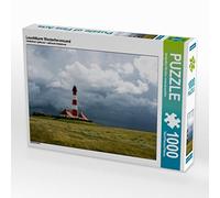 CALVENDO Puzzle Phare de Westerheversand 1000 Pieces 64 x 48 cm from Jacqueline Hirscher