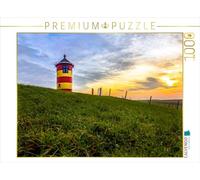 CALVENDO Puzzle Phare rayé sur la Digue 1000 Pieces 64 x 48 cm from Andrea Dreegmeyer