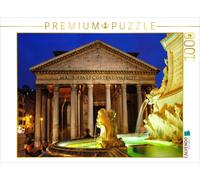 CALVENDO Puzzle Piazza della Rotonda, Brunnen vor dem Pantheon | 1000 Teile Lege