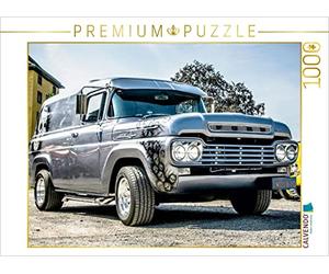 CALVENDO Puzzle Pick-UPS Ford F 1 - F 100 1000 Pieces 64 x 48 cm from Michael Jaster