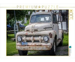 CALVENDO Puzzle Pick-UPS Ford F 1 - F 100 1000 Pieces 64 x 48 cm from Michael Jaster