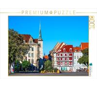 CALVENDO Puzzle Place de la cathédrale avec Vue sur la Rue du marché | 1000 pièces de Ponte Taille 64 x 48 cm Puzzle Photo pour des Heures heureuses