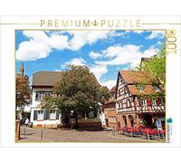 CALVENDO Puzzle Place du marché supérieur avec la Tour Rouge à Weinheim an der Bergstraße 1000 Pieces 64 x 48 cm from Ilona Andersen