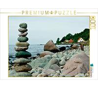 CALVENDO Puzzle Plage de Pierres près de Hellige-Peder 1000 Pieces 64 x 48 cm from Henryk Schwarzer