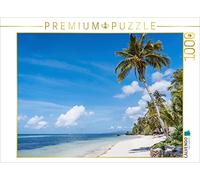 CALVENDO Puzzle Plage DE Sable Blanc DE Bohol 1000 Pieces 64 x 48 cm from Daniel BLUMENTHAL