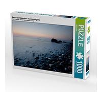 CALVENDO Puzzle Plage près de Staberdorf - Lever du Soleil 1000 Pieces 64 x 48 cm from Jörn Schulz