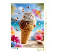 CALVENDO Puzzle Plaisirs de la Plage | 1000 pièces Taille de la Ponte 48 x 64 cm Puzzle Photo pour des Heures heureuses