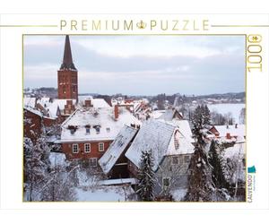 CALVENDO Puzzle Plön im Schnee 1000 Teile Puzzle quer 1000 Pieces 64 x 48 cm from Veronika Rix