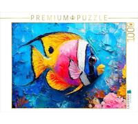 CALVENDO Puzzle Poisson Docteur sur Récif | 1000 pièces Taille de la Ponte 64 x 48 cm Puzzle Photo pour des Heures heureuses